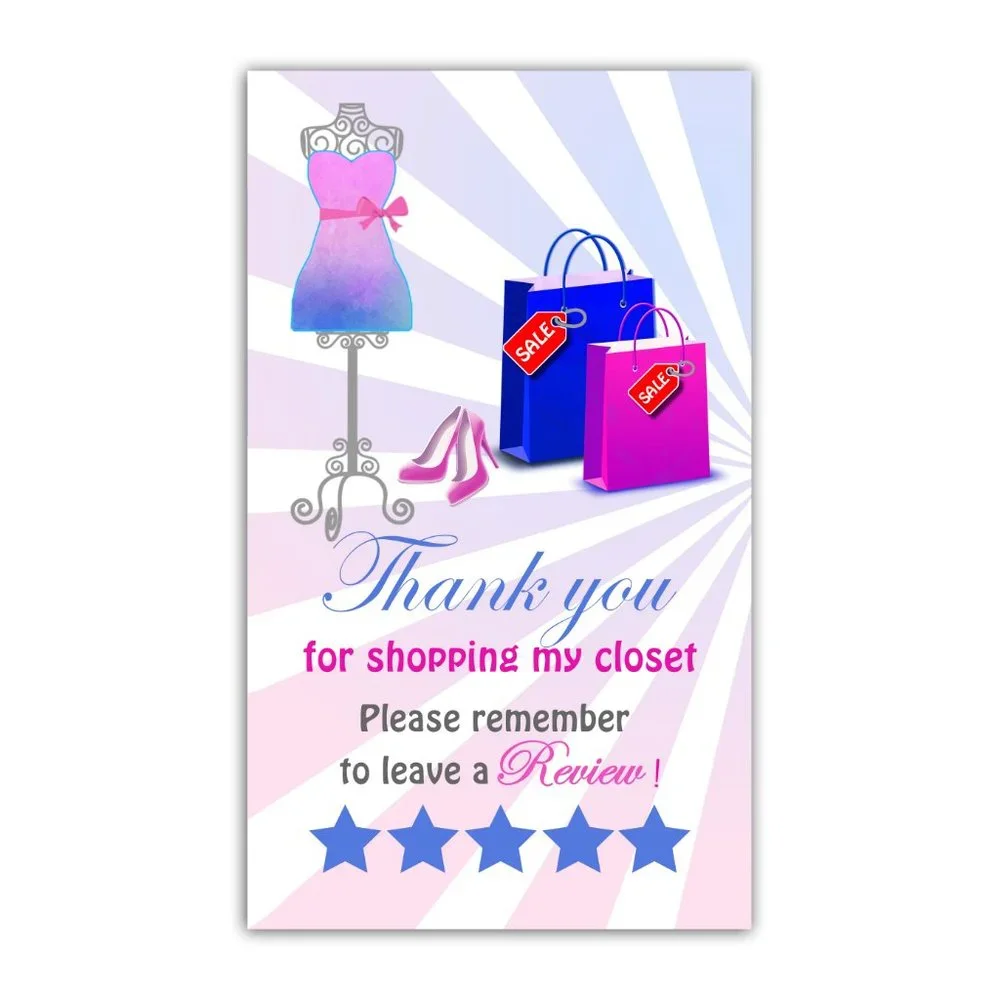 Thank you cards & Stickers